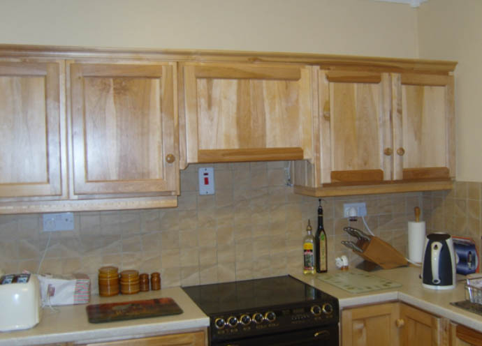 Birch solid wood kitchen
